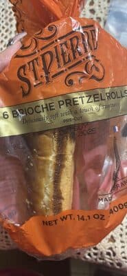 BRIOCHE PRETZEL ROLLS, BRIOCHE PRETZEL