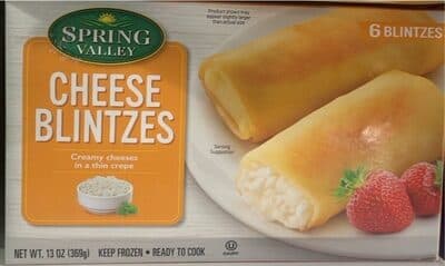 CHEESE BLINTZES, CHEESE