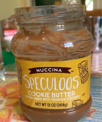 SPECULOOS COOKIE BUTTER SPREAD MADE WITH CRUSHED COOKIES, SPECULOOS