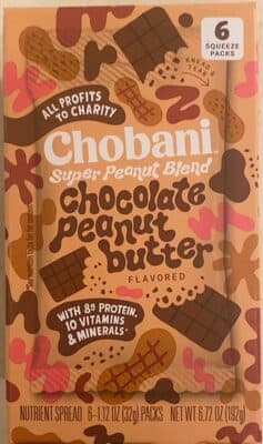 CHOCOLATE PEANUT BUTTER SUPER PEANUT BLEND NUTRIENT SPREAD, CHOCOLATE PEANUT BUTTER