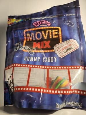 Movie Mix gummy candy assorted flavors