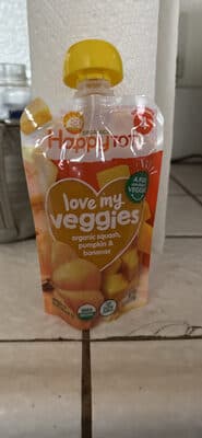 Love My Veggies Organic Squash, Pumpkin & Bananas