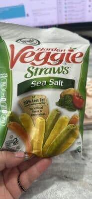 Garden Veggie Straws Sea Salt