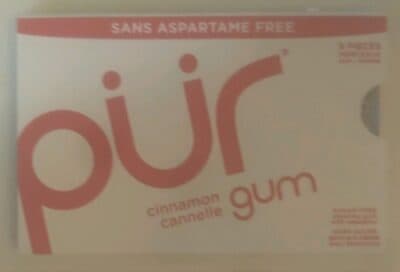 CHEWING GUM, CINNAMON