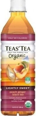 TEAS' TEA, PEACH GINGER BLACK TEA