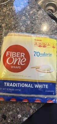 Traditional White Wraps