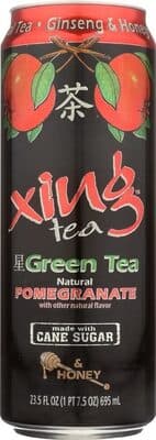 XING TEA, GREEN TEA, POMEGRANATE