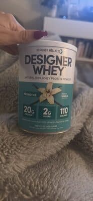 Designer Whey Natural 100% Whey Protein Powder French Vanilla