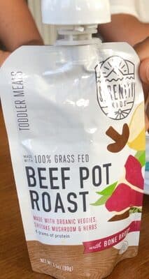 BEEF POT ROAST BONE BROTH BABY FOOD, BEEF POT ROAST