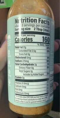 CAESAR ORGANIC SALAD DRESSING, CAESAR