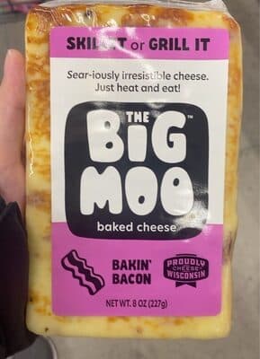 BAKIN' BACON BAKED CHEESE, BACON