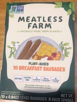 BREAKFAST PLANT-BASED SAUSAGES, BREAKFAST