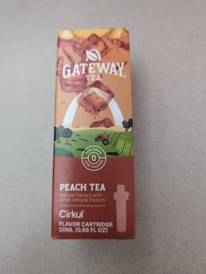 PEACH TEA CARTRIDGE DRINK MIX, PEACH TEA