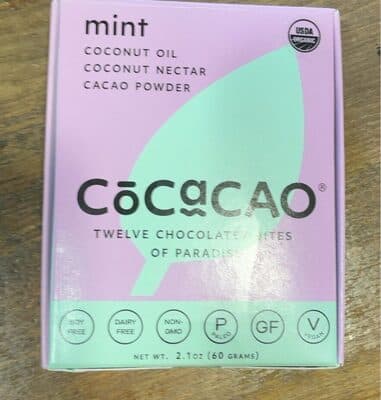 MINT TWELVE CHOCOLATEY BITES, MINT