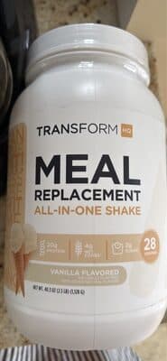 PROTEIN 20 G MEAL REPLACEMENT SHAKE DIETARY SUPPLEMENT POWDER, VANILLA, VANILLA