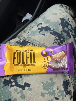 FULFIL Protein Bar Chocolate Peanut Caramel Flavor
