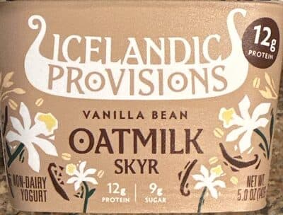 Vanilla Bean Oatmilk Skyr