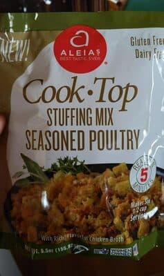 COOK TOP SEASONED POULTRY STUFFING MIX