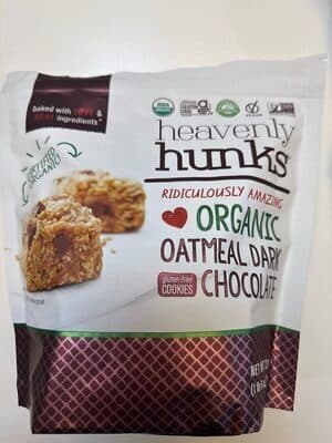 Oatmeal dark chocolate cookies