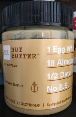 ALMOND BUTTER NUT & PROTEIN SPREAD, ALMOND BUTTER