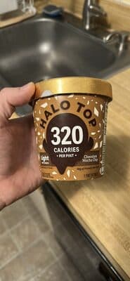 Light Ice Cream Chocolate Mocha Chip