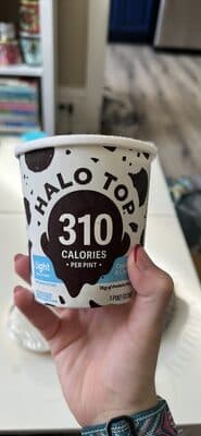 COOKIES & CREAM LIGHT ICE CREAM, COOKIES & CREAM