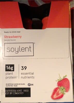 STRAWBERRY DRINK MEAL, STRAWBERRY