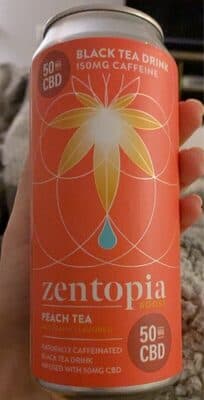 PEACH TEA FLAVORED BLACK TEA DRINK, PEACH TEA