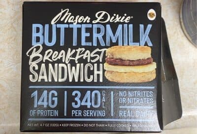BUTTERMILK BREAKFAST SANDWICH, BUTTERMILK