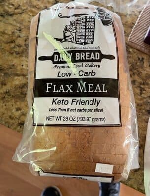 LOW - CARB FLAX MEAL BREAD