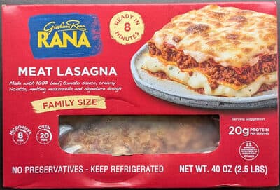 MEAT LASAGNA, MEAT