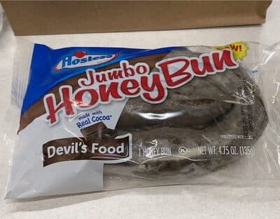 DEVIL'S FOOD JUMBO HONEY BUN, DEVIL'S FOOD