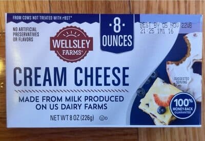 CREAM CHEESE BARS, CREAM CHEESE