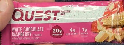 White Chocolate Raspberry Protein Bar