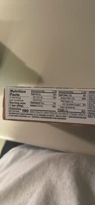 Chocolate Chip Cookie Dough Flavored Protein Bar