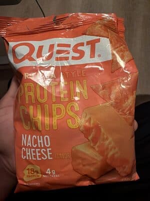 Nacho Cheese Tortilla Style Protein Chips