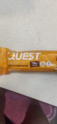 CRISPY PROTEIN BAR CHOCOLATE PEANUT BUTTER