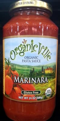 ORGANIC MARINARA PASTA SAUCE