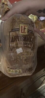 Artisanal Style Bread