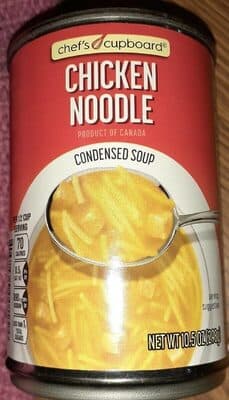 CHICKEN NOODLE CONDENSED SOUP, CHICKEN NOODLE