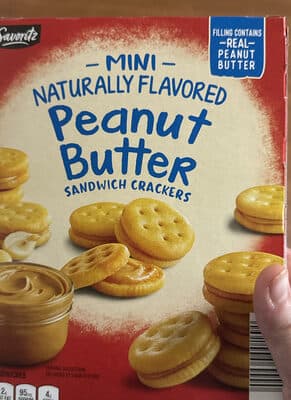 Peanut Butter Sandwich Crackers