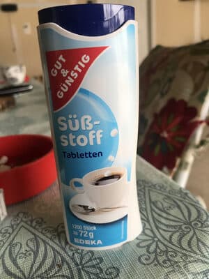 Süßstoff Tabletten — contains Magnesium Cyclamate
