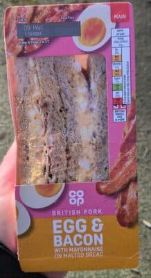 Egg & Bacon Sandwich