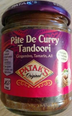 Pâte de curry Tandoori
