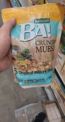 Crunchy muesli