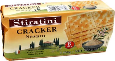 CRACKERS WITH SESAME