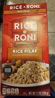 RICE PILAF RICE, PASTA, HERBS AND SEASONINGS, RICE PILAF