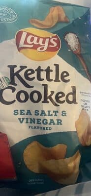 Kettle Cooked Sea Salt & Vinegar Flavored