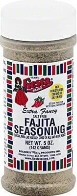 SALT FREE FAJITA SEASONING, SALT FREE FAJITA